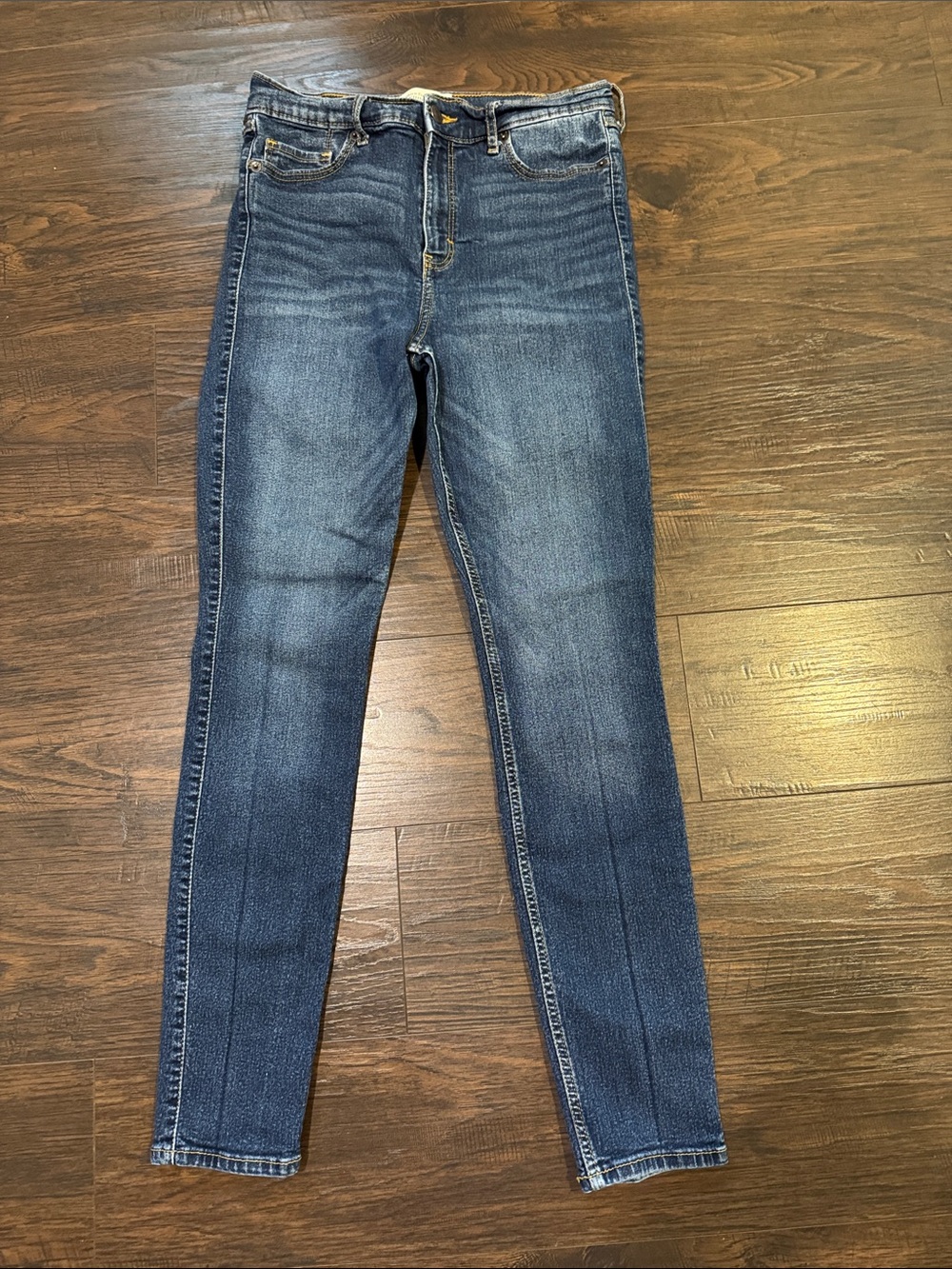 A&F Super Skinny High Rise